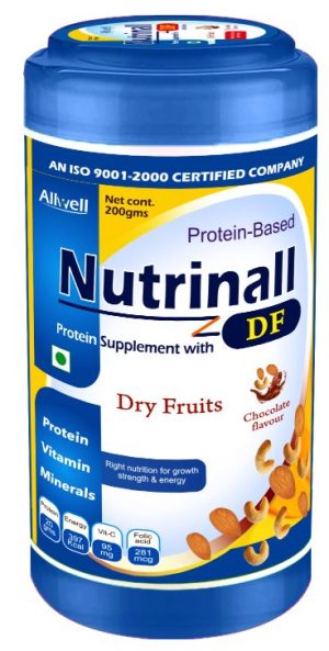 Nutrinall DF 200gms – Nutritional Supplement with Dry Fruits