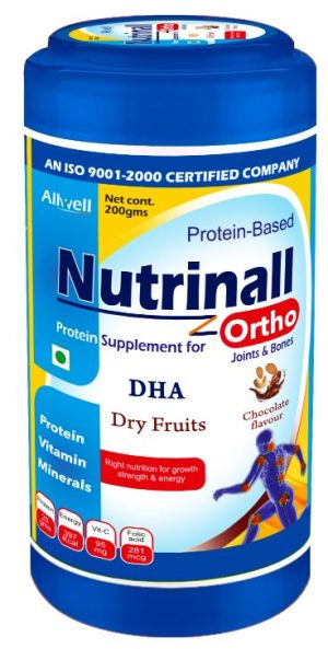 Nutrinall ORTHO 200gms – Nutritional Supplement for Joints & Bones