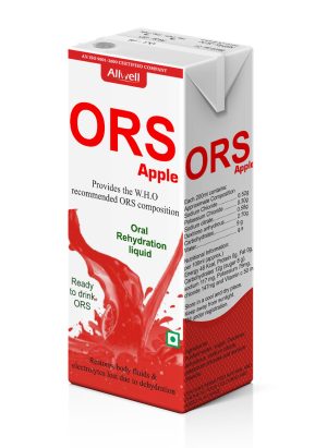 ORS LIQUID Tetra Pack 200ml Apple flavor – Hydration Solution