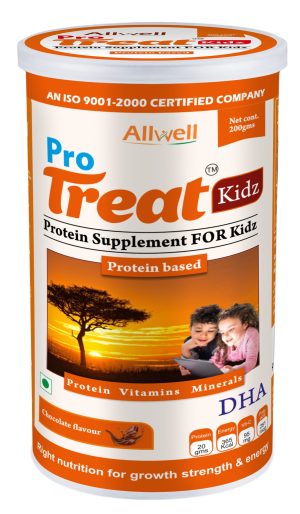 Pro Treat Kids 200gms – Nutritional Supplement for Growth Strength & Energy