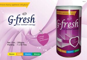 G Fresh 200gms – Protein dietary supplement with Glucose