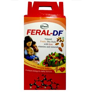 FERAL – DF – 450gms – Natural fruits, dry fruits, with iron, vitamins and minerals